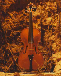 Violine aus eigener Herstellung