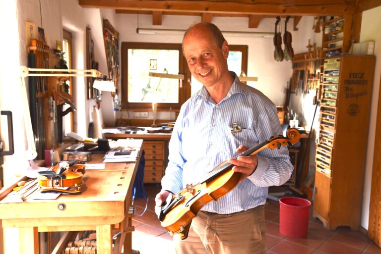 Geigenbaumeister Ralf Schumann